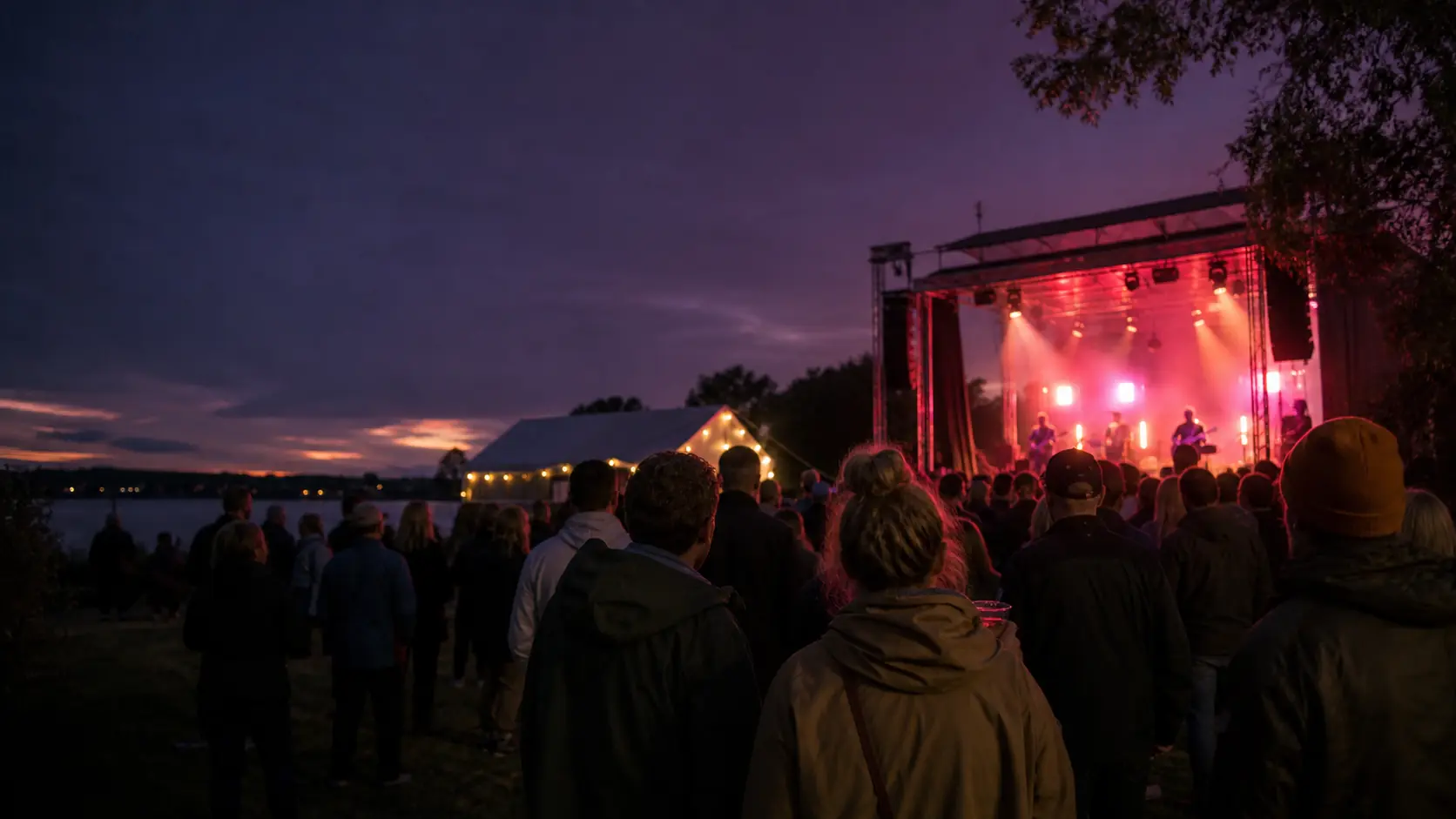 Publik framför en svensk evenemangsscen
